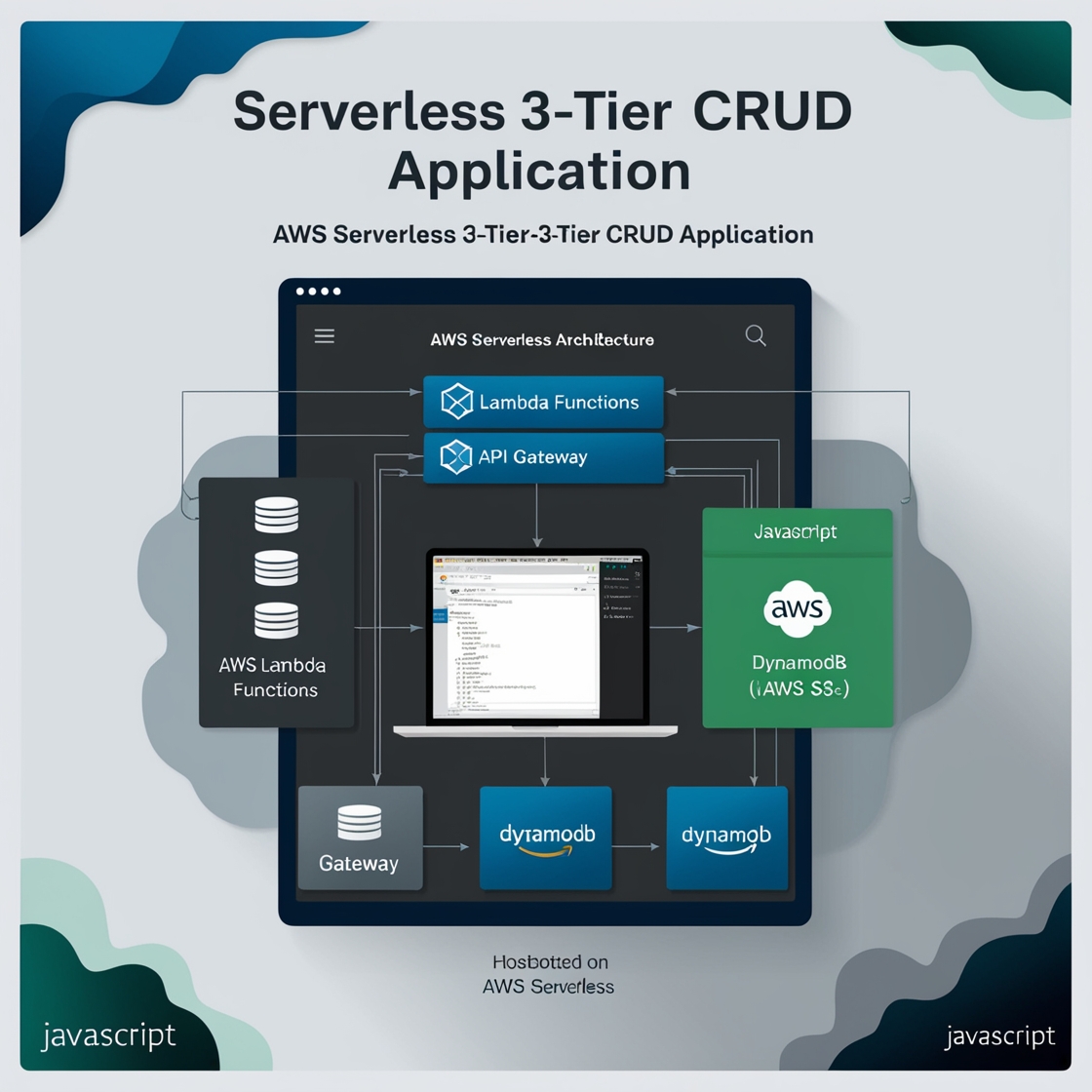 Serverless 3-tier CRUD application on AWS